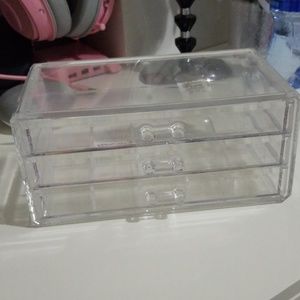 Acrylic 3 drawer